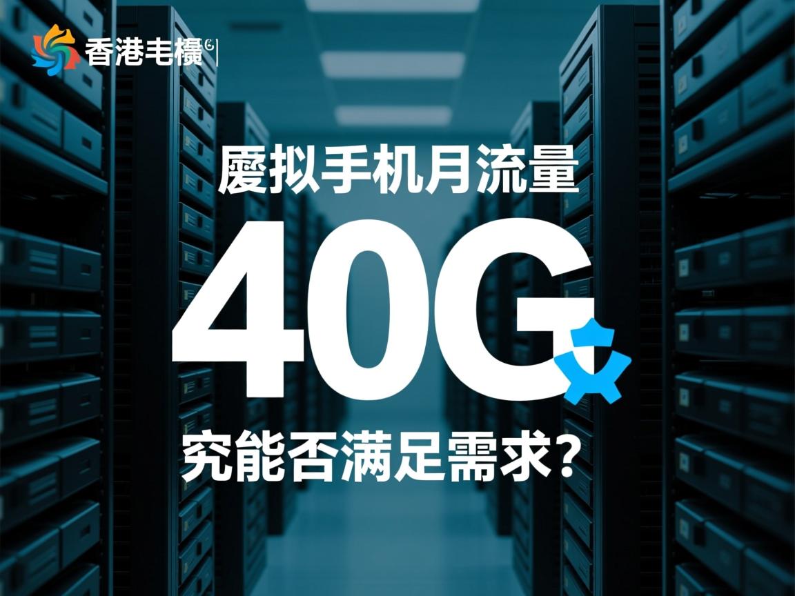 香港虚拟主机月流量40G究竟能否满足需求?  第2张 香港虚拟主机月流量40G究竟能否满足需求?  第2张