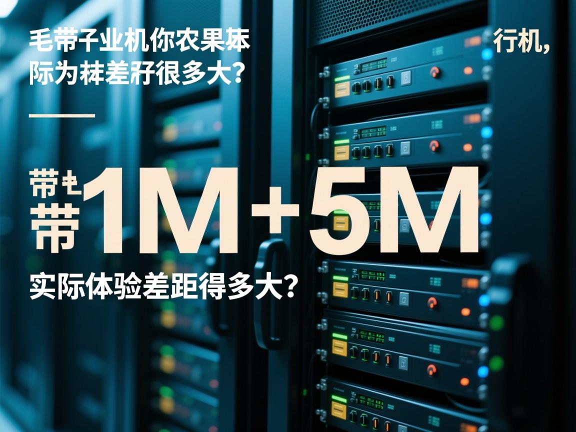 虚拟主机带宽1M和5M实际体验差距有多大?  第2张 虚拟主机带宽1M和5M实际体验差距有多大?  第2张