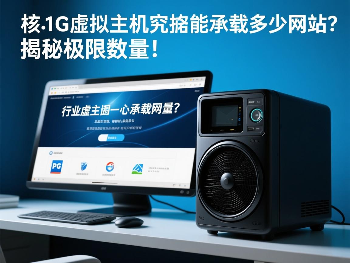 独享1核1G虚拟主机究竟能承载多少网站?揭秘极限数量!