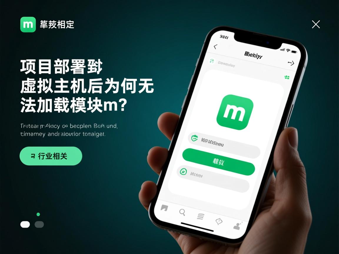 手机版项目部署到虚拟主机后为何无法加载模块m？  第3张