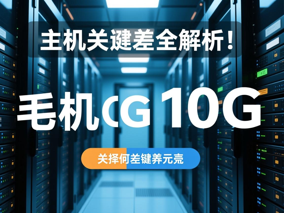 虚拟主机1G和10G如何选择?关键差异全解析!  第2张 虚拟主机1G和10G如何选择?关键差异全解析!  第2张