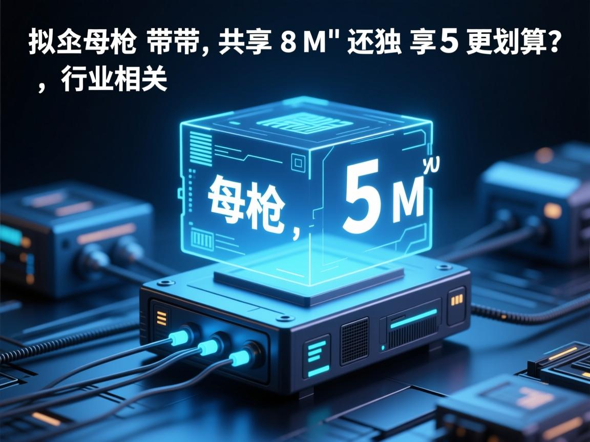 虚拟主机带宽,共享8M还是独享5M更划算?  第2张 虚拟主机带宽,共享8M还是独享5M更划算?  第2张