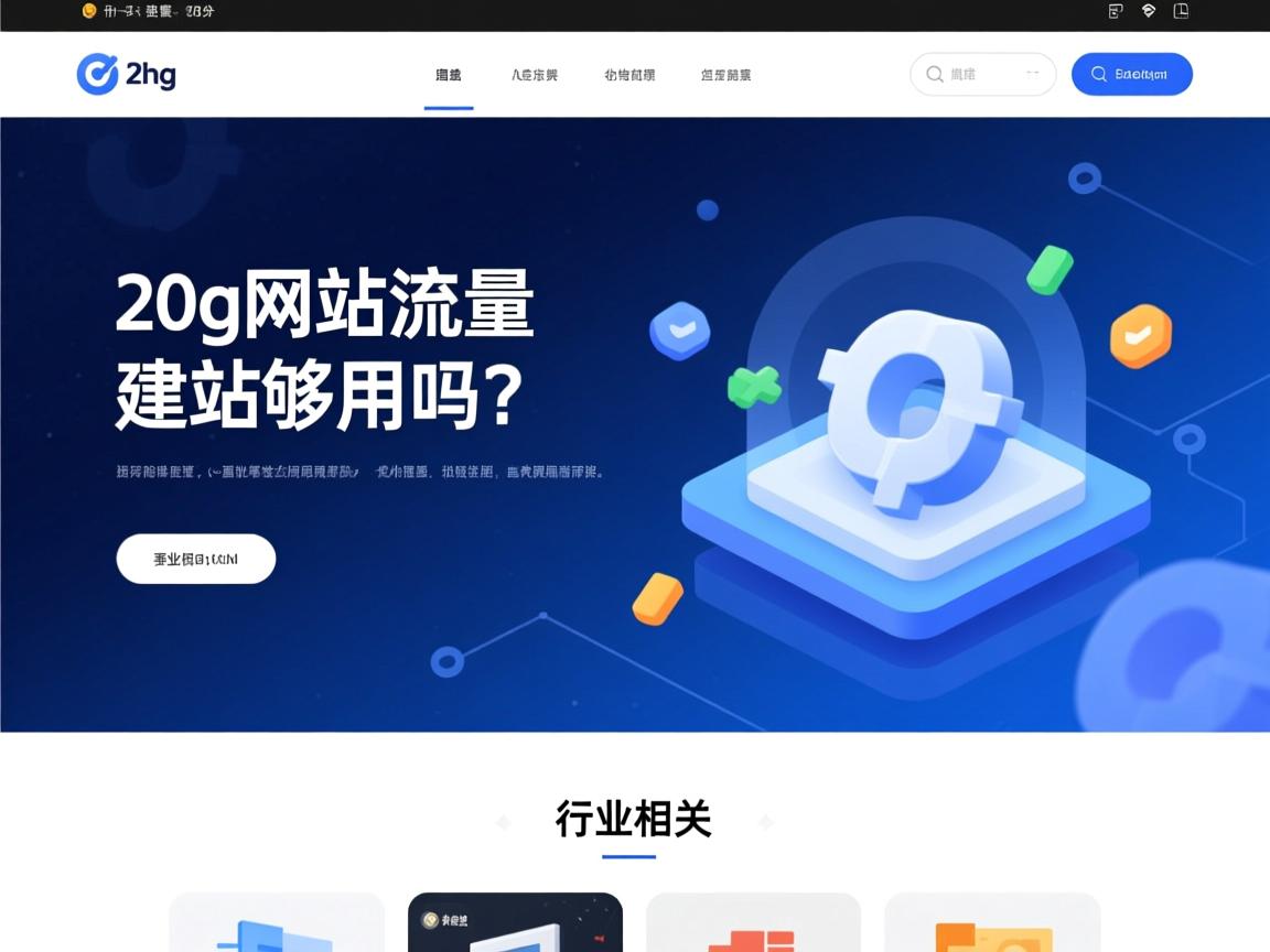 20g网站流量,建站够用吗?