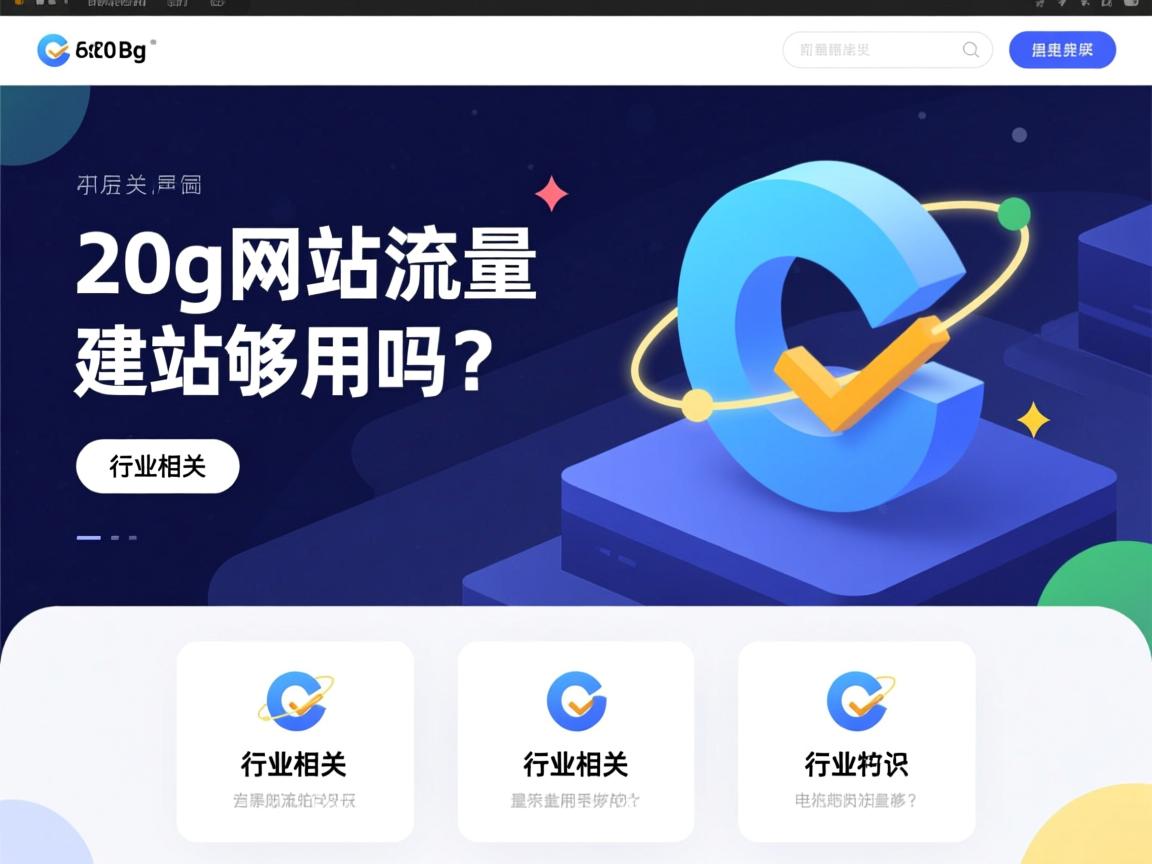 20g网站流量,建站够用吗?  第2张 20g网站流量,建站够用吗?  第2张