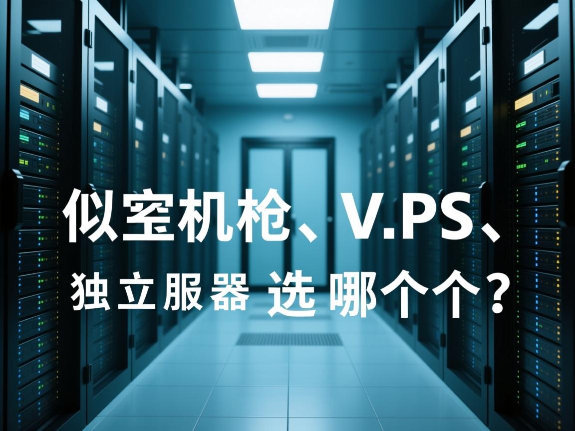虚拟主机、VPS、独立服务器选哪个?  第3张 虚拟主机、VPS、独立服务器选哪个?  第3张
