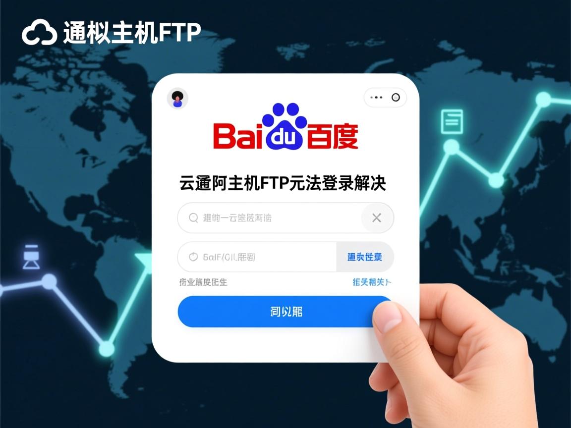 百度云虚拟主机FTP无法登录解决  第2张 百度云虚拟主机FTP无法登录解决  第2张