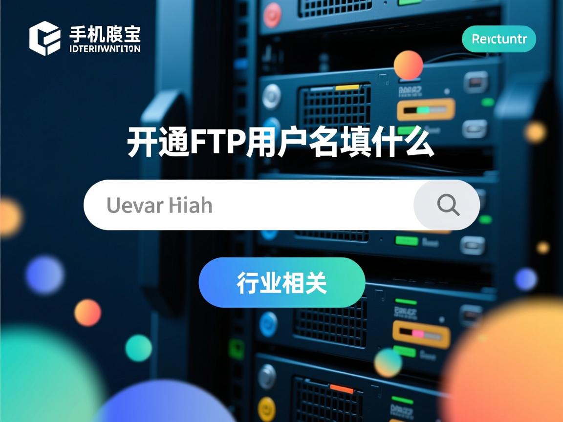 虚拟主机开通FTP用户名填什么?  第3张 虚拟主机开通FTP用户名填什么?  第3张