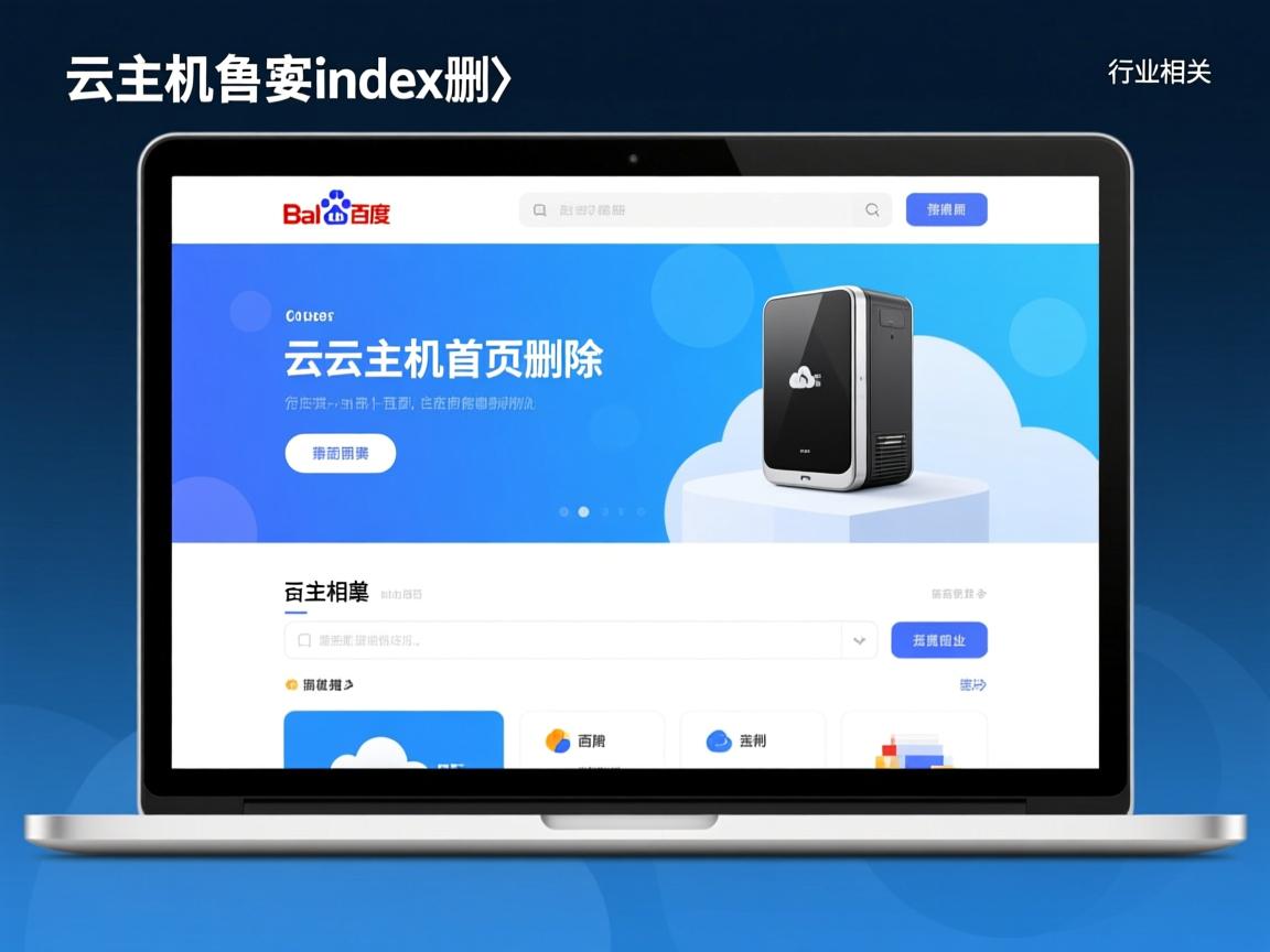 百度云虚拟主机首页index怎么删?  第1张 百度云虚拟主机首页index怎么删?  第1张