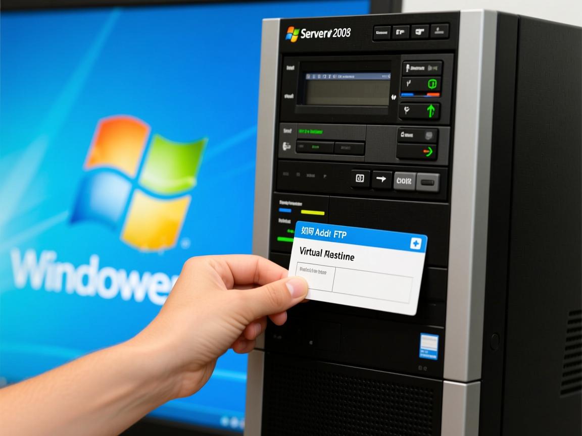 Windows Server 2008如何添加FTP虚拟主机名?  第2张 Windows Server 2008如何添加FTP虚拟主机名?  第2张