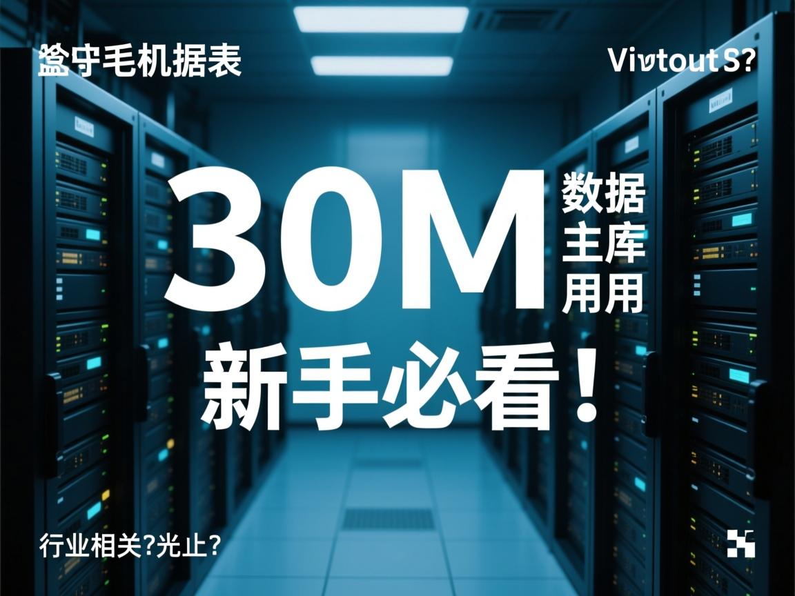 虚拟主机30M数据库够用吗?新手必看!  第3张 虚拟主机30M数据库够用吗?新手必看!  第3张