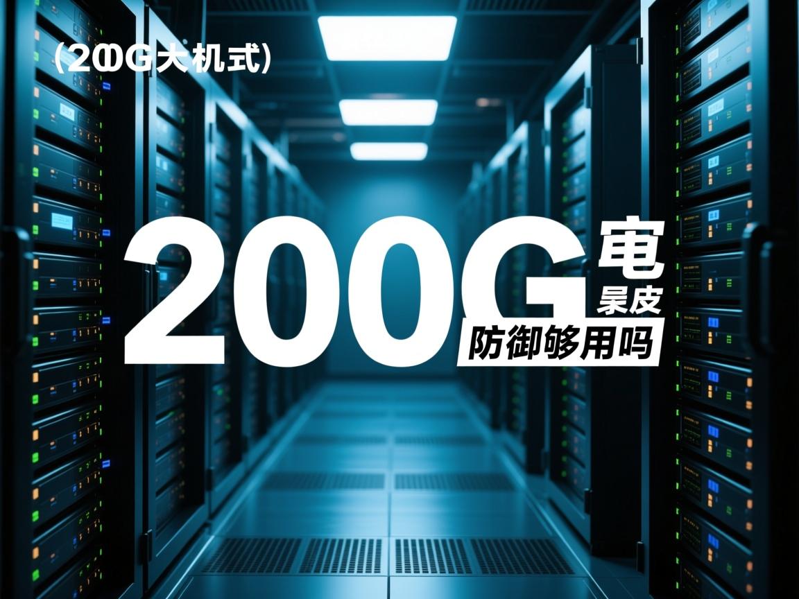 虚拟主机200G防御够用吗  第3张 虚拟主机200G防御够用吗  第3张