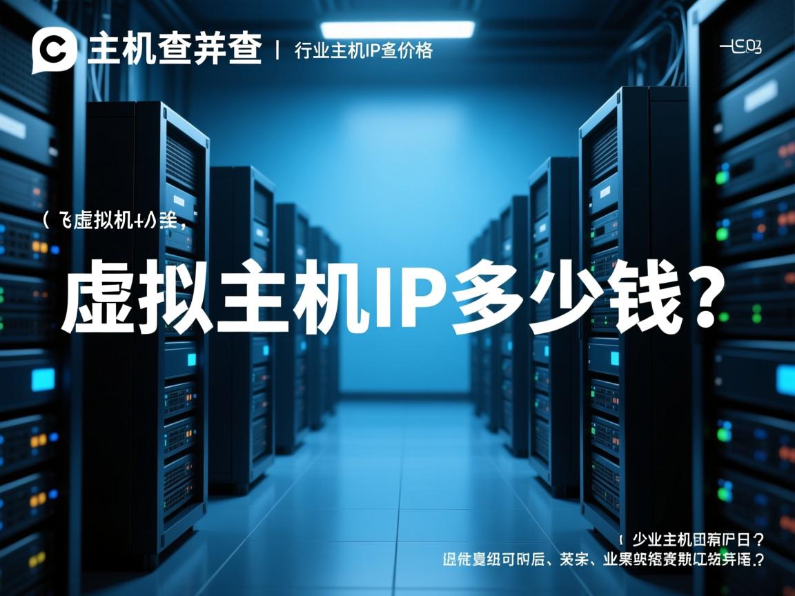 虚拟主机IP查价格？，虚拟主机IP多少钱？  第3张