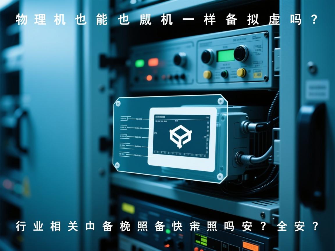 物理机也能像虚拟机一样备份快照吗？安全吗？