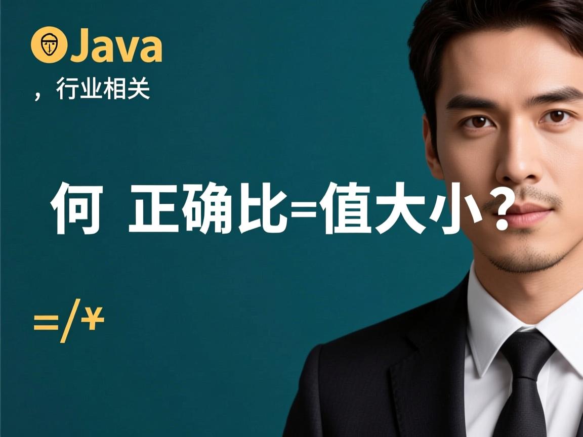 Java如何正确比较值大小?  第1张 Java如何正确比较值大小?  第1张