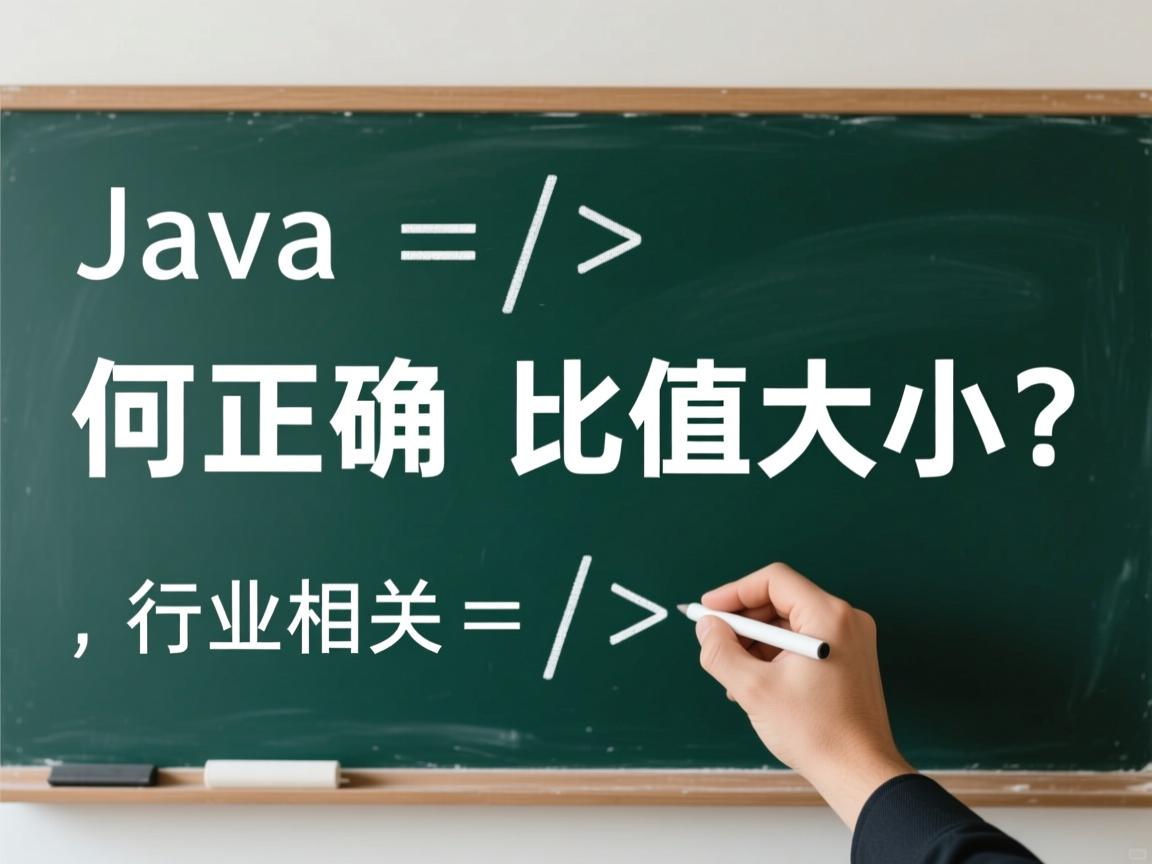 Java如何正确比较值大小?  第2张 Java如何正确比较值大小?  第2张