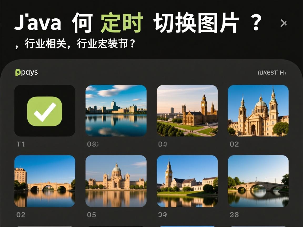 Java如何定时切换图片？
