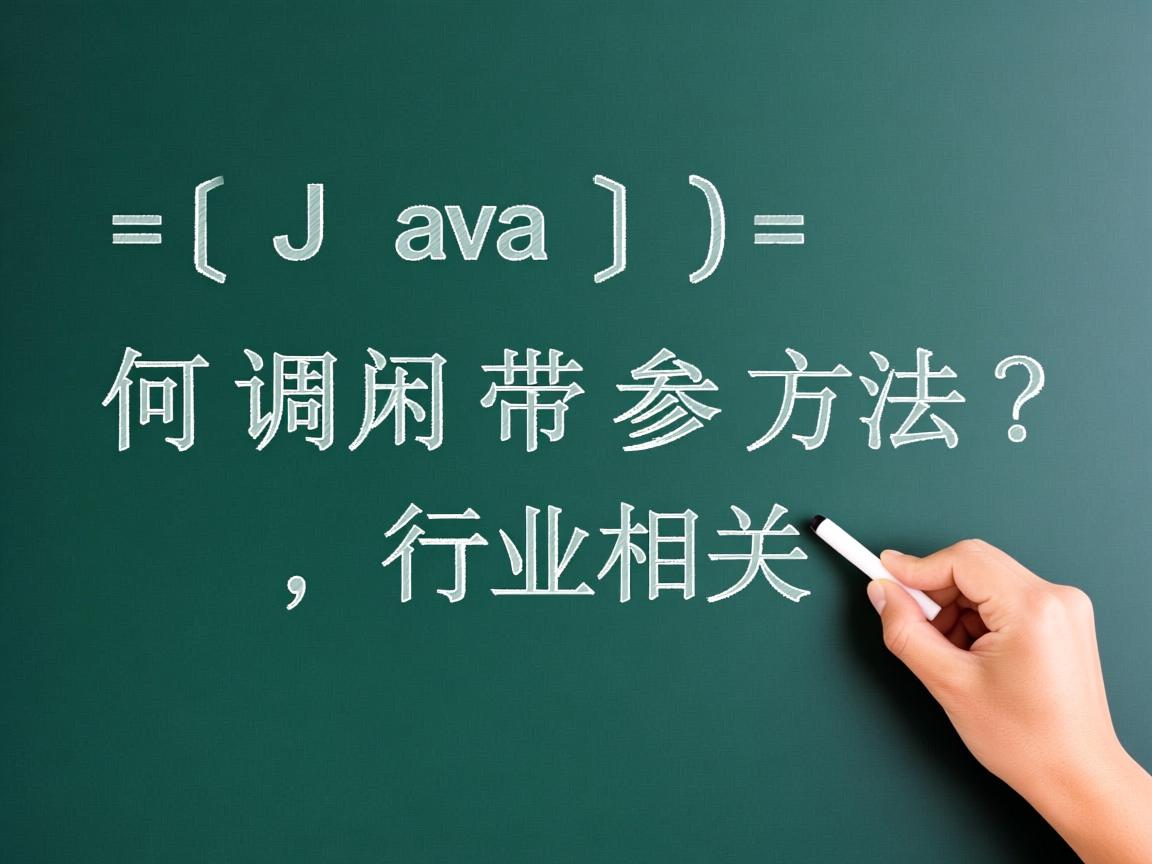 Java如何调用带参方法?  第1张 Java如何调用带参方法?  第1张