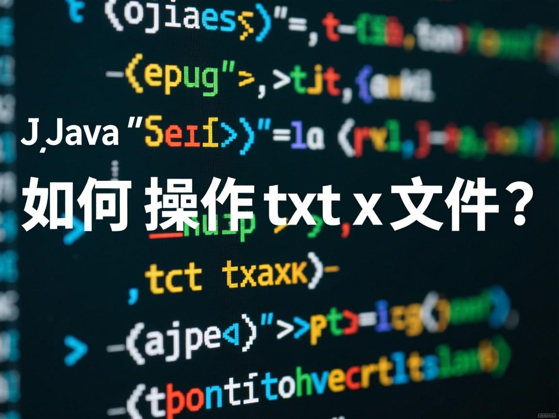 Java如何操作txt文件?