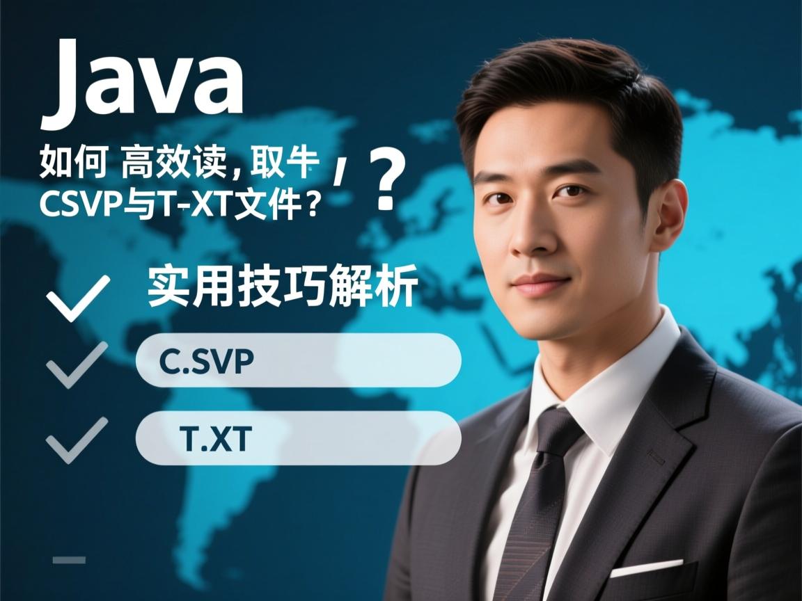 Java中如何高效读取CSV与TXT文件？实用技巧解析  第1张