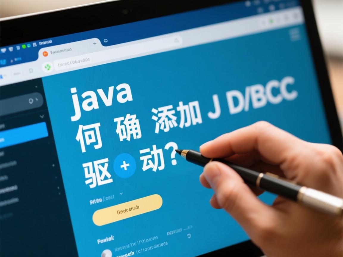 Java如何正确添加JDBC驱动？  第1张