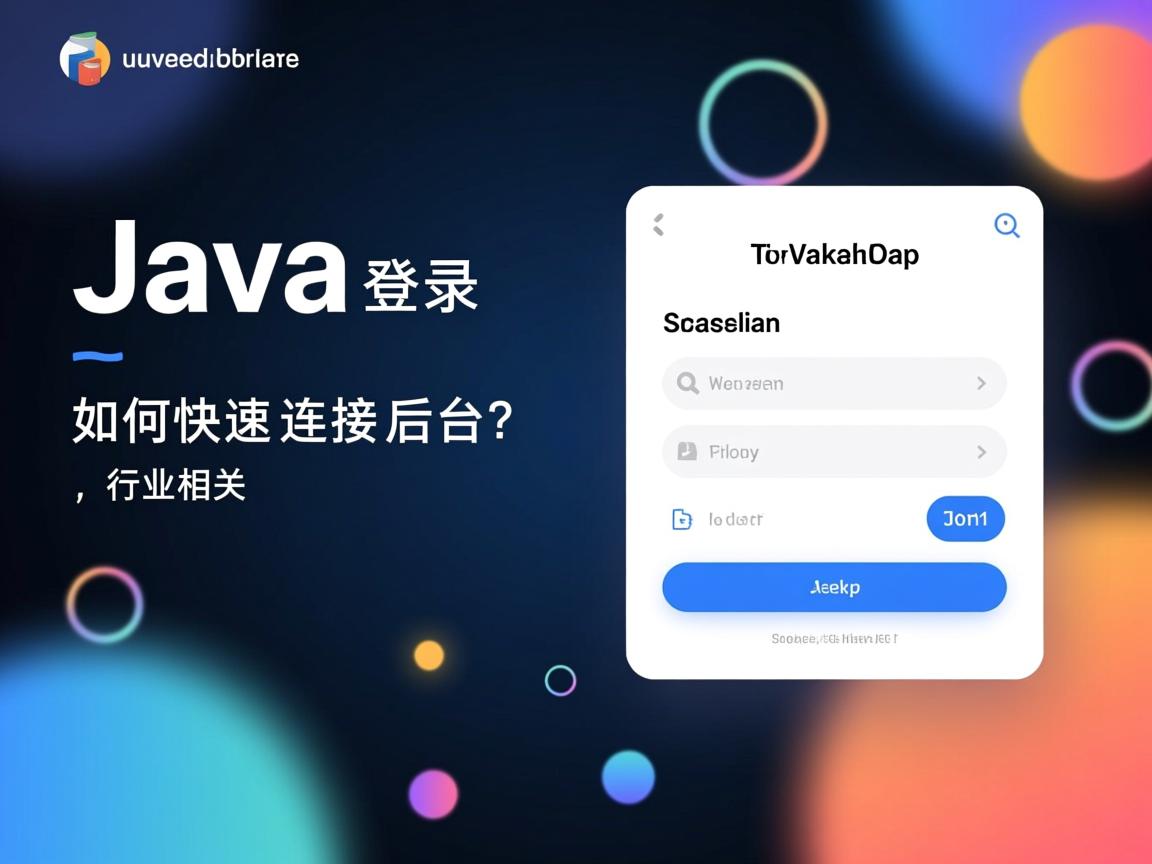 Java登录如何快速连接后台？  第2张
