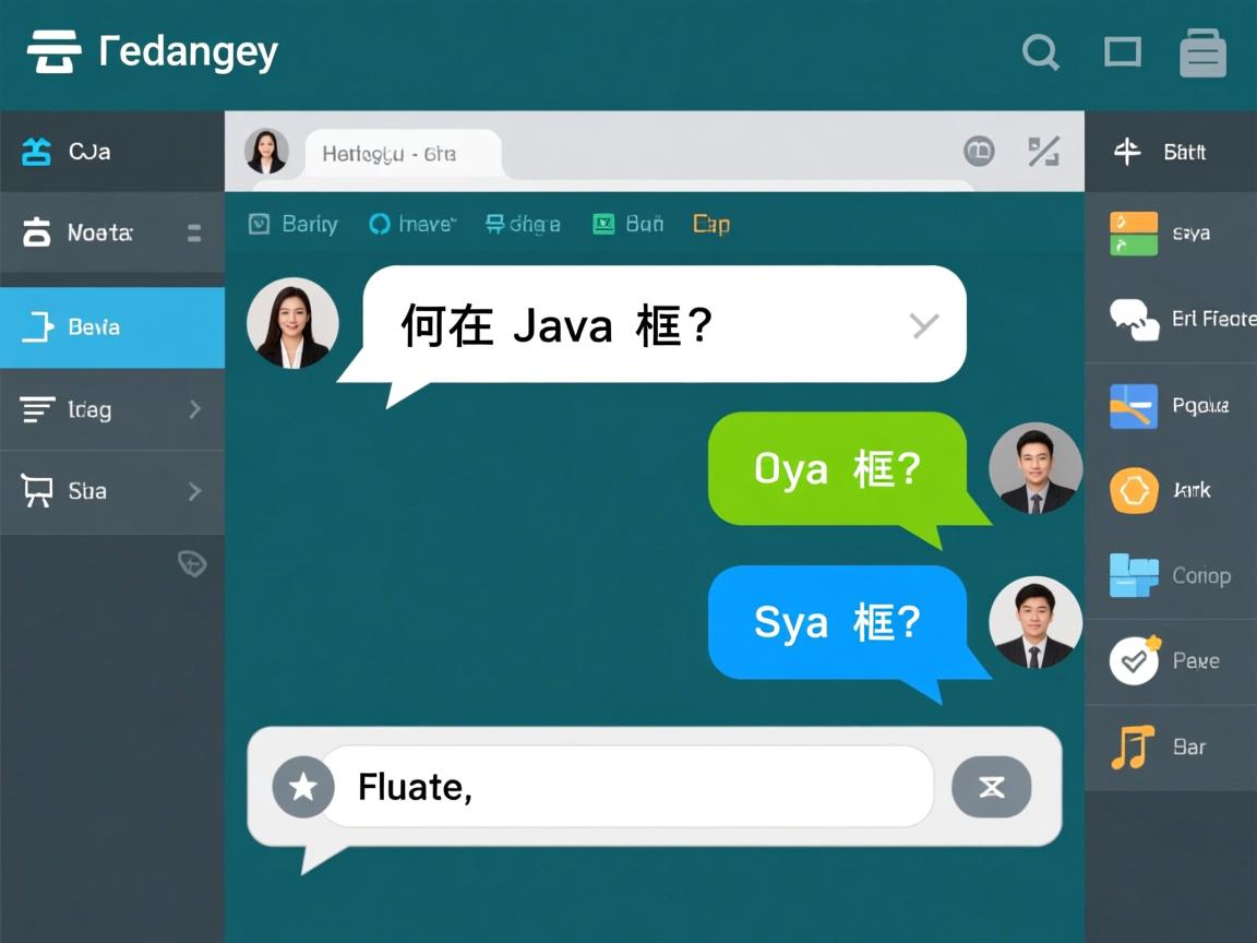 如何在Java创建聊天框?  第2张 如何在Java创建聊天框?  第2张