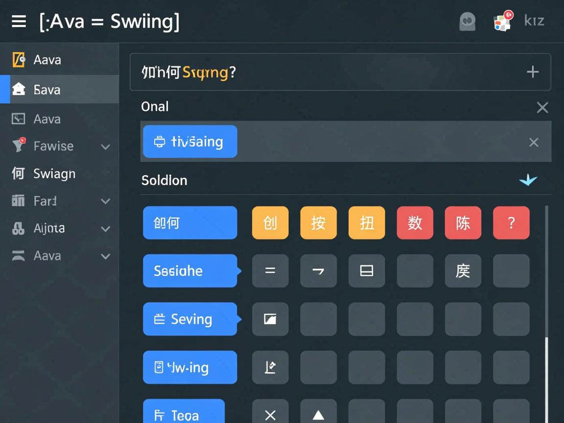 Java Swing如何创建按钮数组?  第2张 Java Swing如何创建按钮数组?  第2张