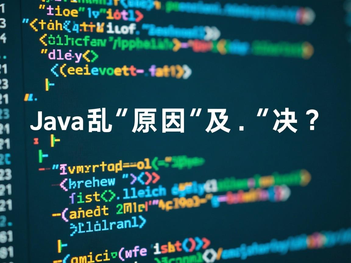 Java乱码原因及解决?  第2张 Java乱码原因及解决?  第2张