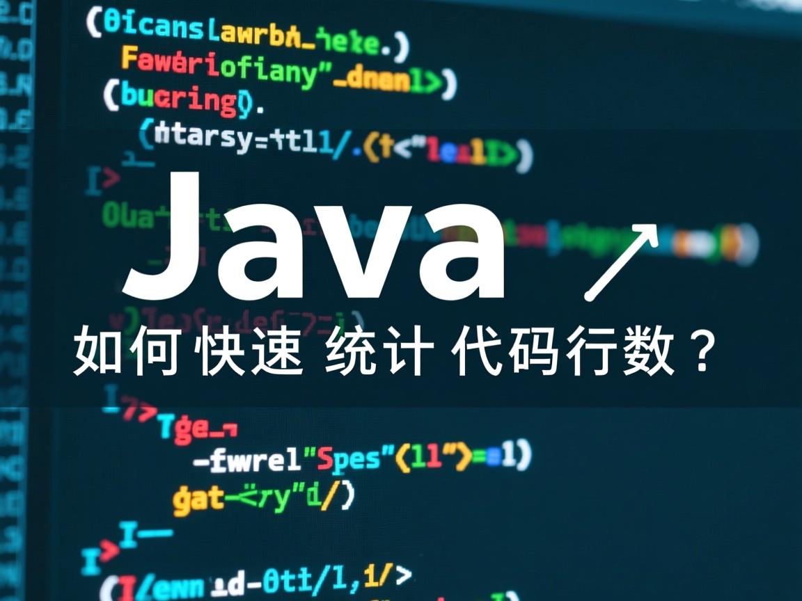 Java如何快速统计代码行数？