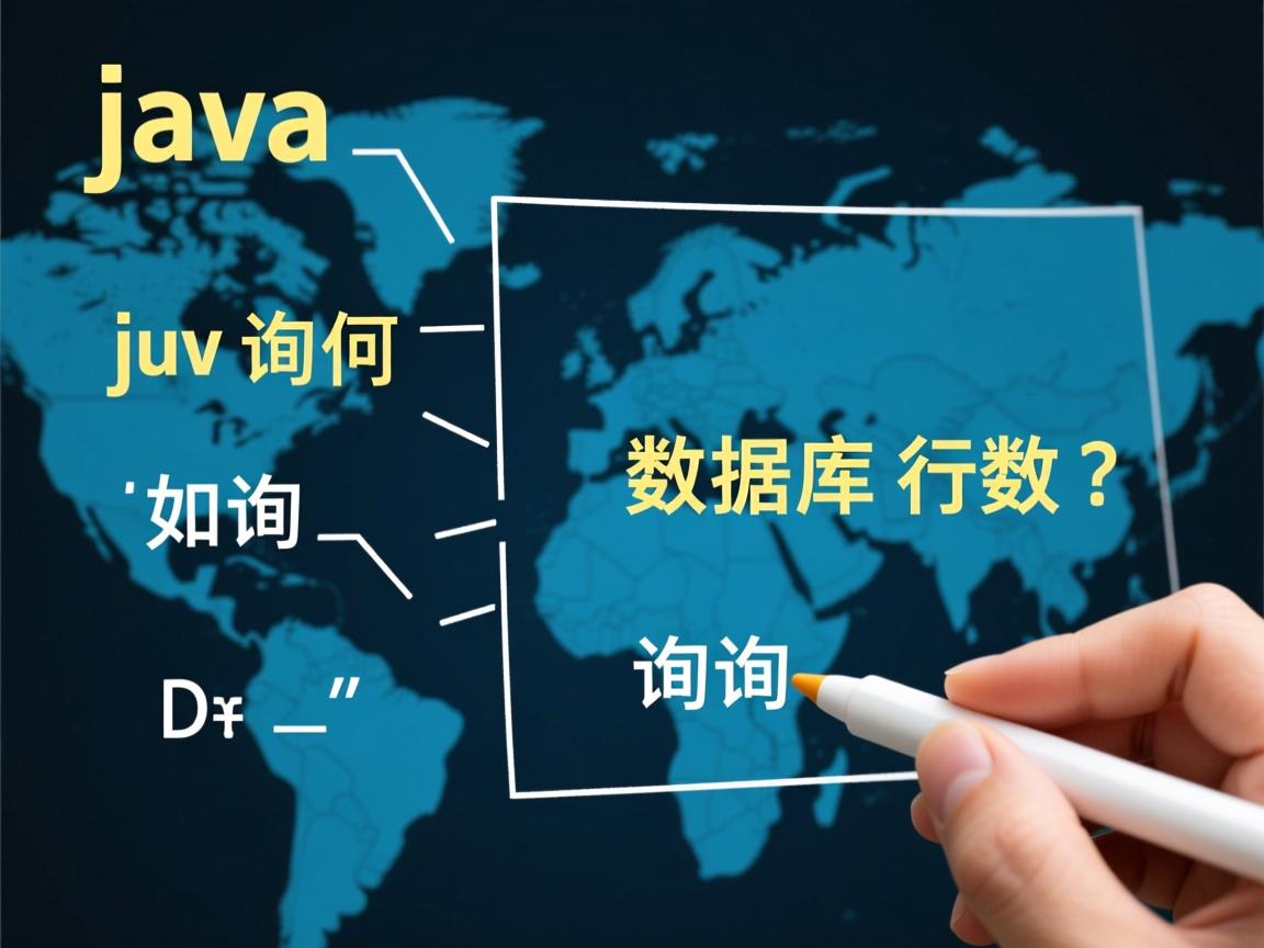 Java如何查询数据库行数？  第2张