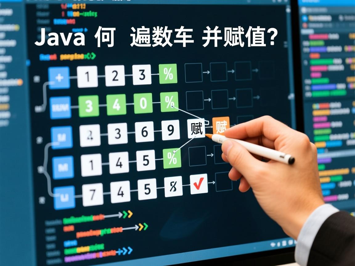 Java如何遍历数组并赋值?  第3张 Java如何遍历数组并赋值?  第3张