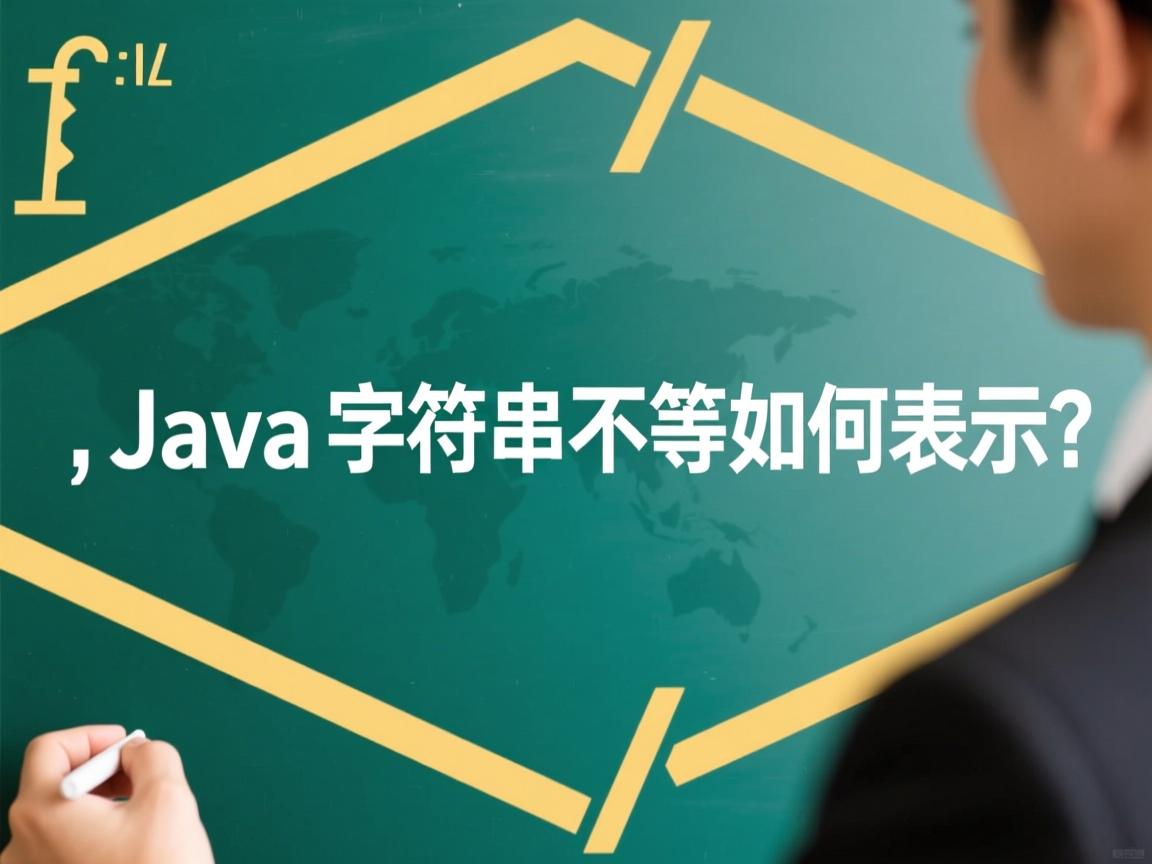 Java字符串不相等如何表示?  第2张 Java字符串不相等如何表示?  第2张