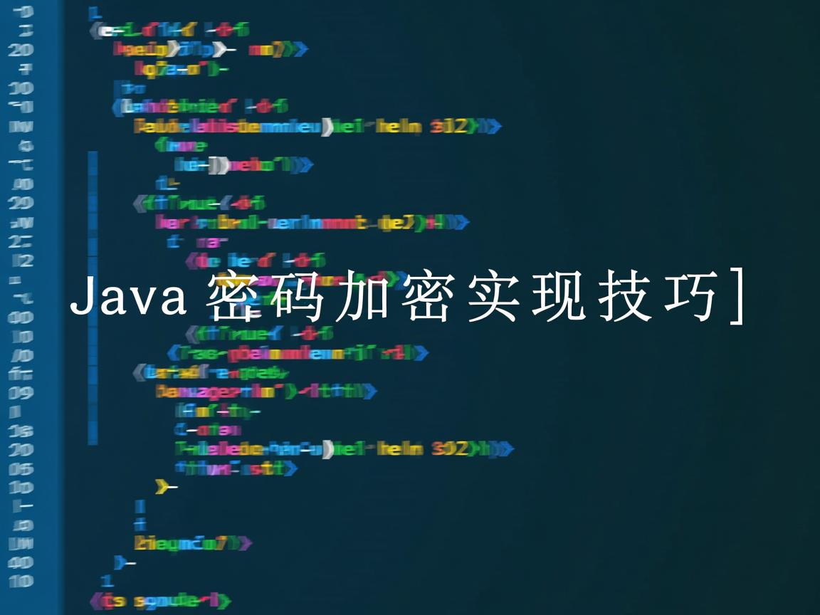Java密码加密实现技巧  第3张 Java密码加密实现技巧  第3张