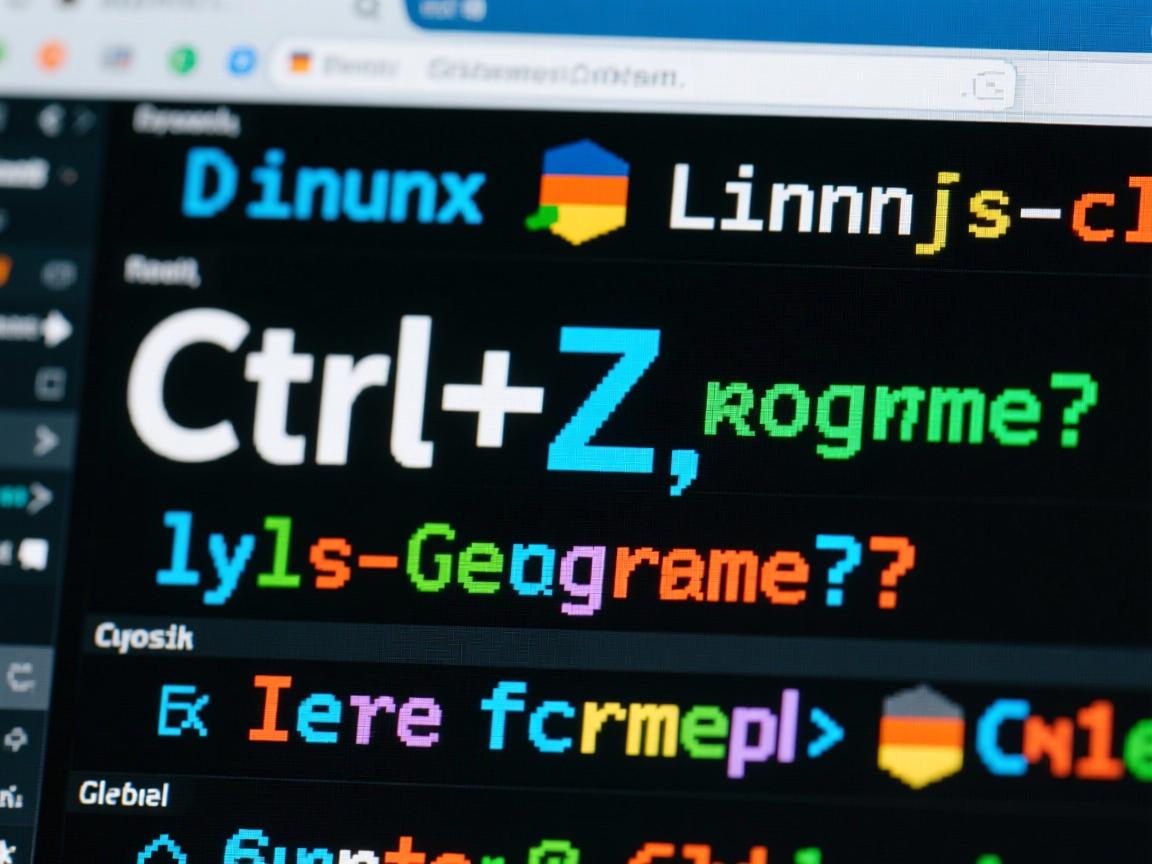 Linux中Ctrl+Z后如何恢复程序?  第3张 Linux中Ctrl+Z后如何恢复程序?  第3张