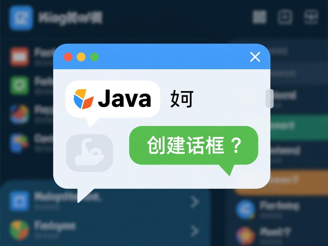 Java如何创建对话框？  第3张