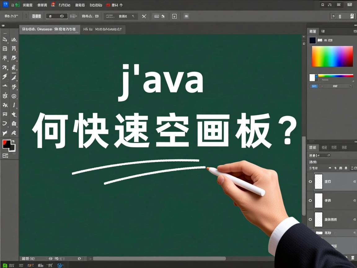 Java如何快速清空画板？