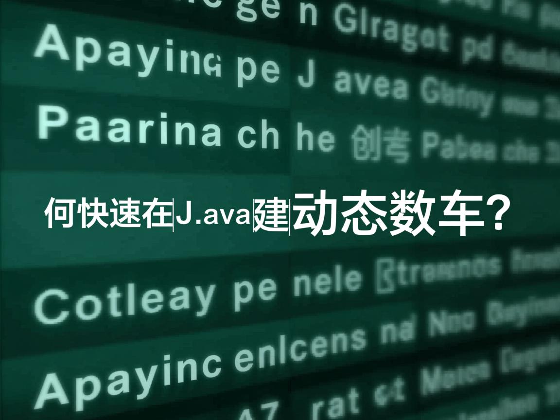 如何快速在Java中创建动态数组?  第3张 如何快速在Java中创建动态数组?  第3张