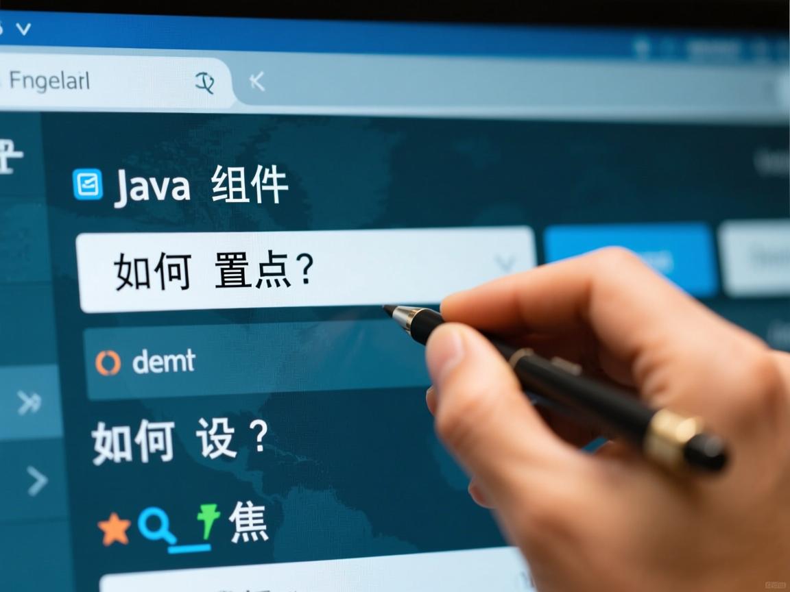 Java组件如何设置焦点?  第2张 Java组件如何设置焦点?  第2张