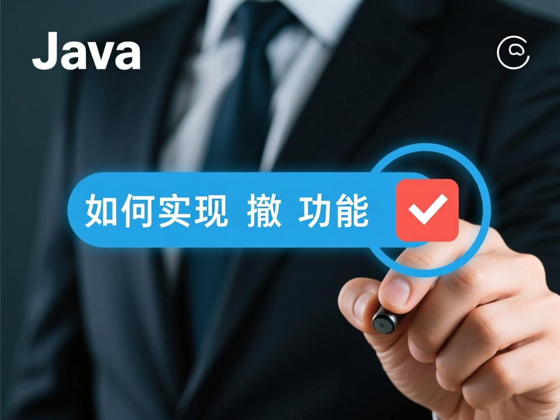 Java如何实现撤销功能？