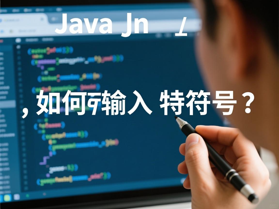 Java如何输入特殊符号？