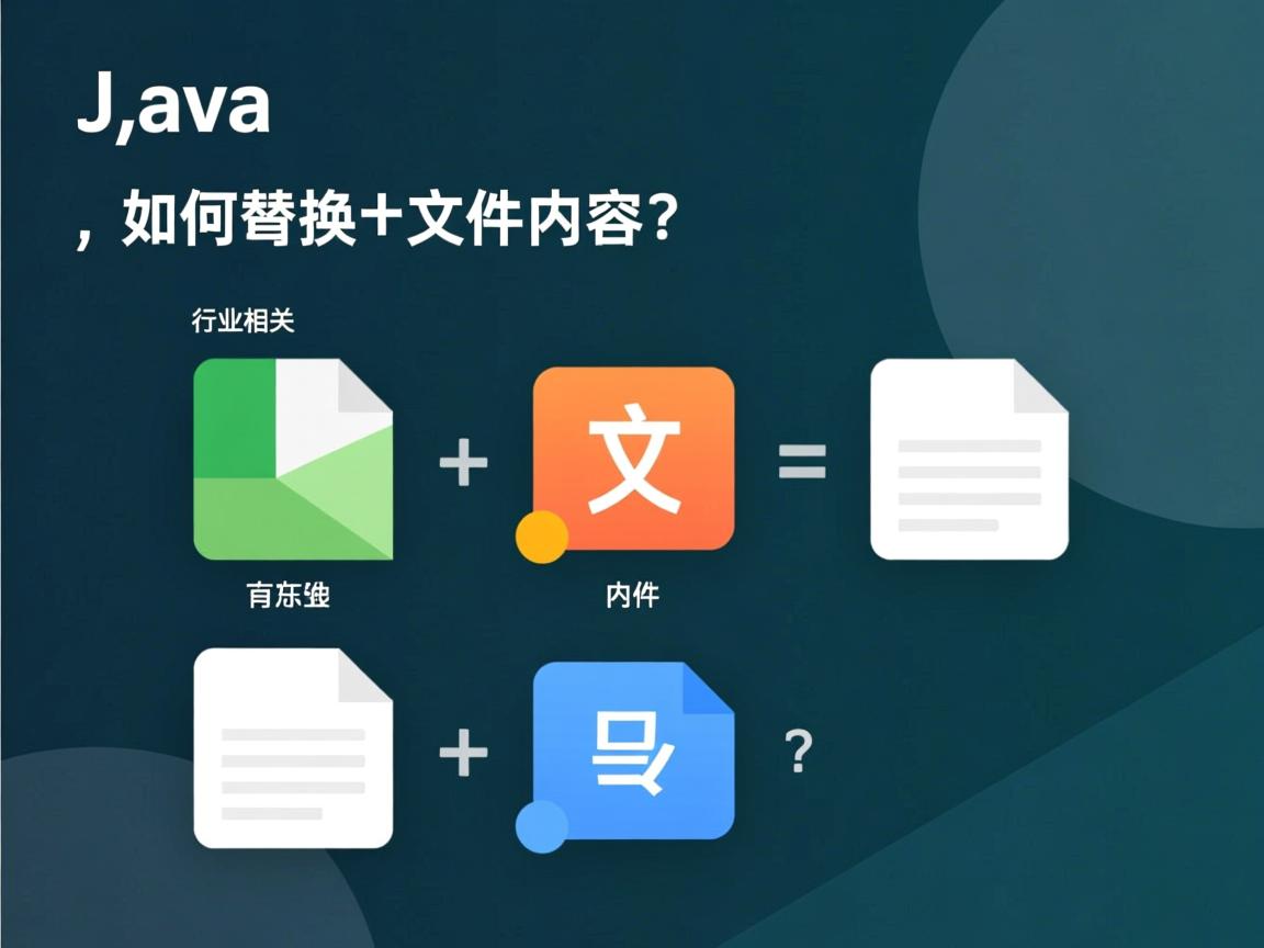 Java如何替换文件内容？  第1张