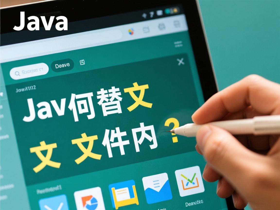 Java如何替换文件内容？  第3张