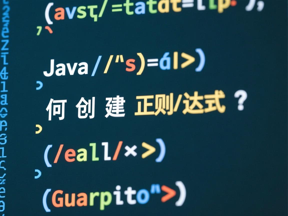 Java如何创建正则表达式？  第2张