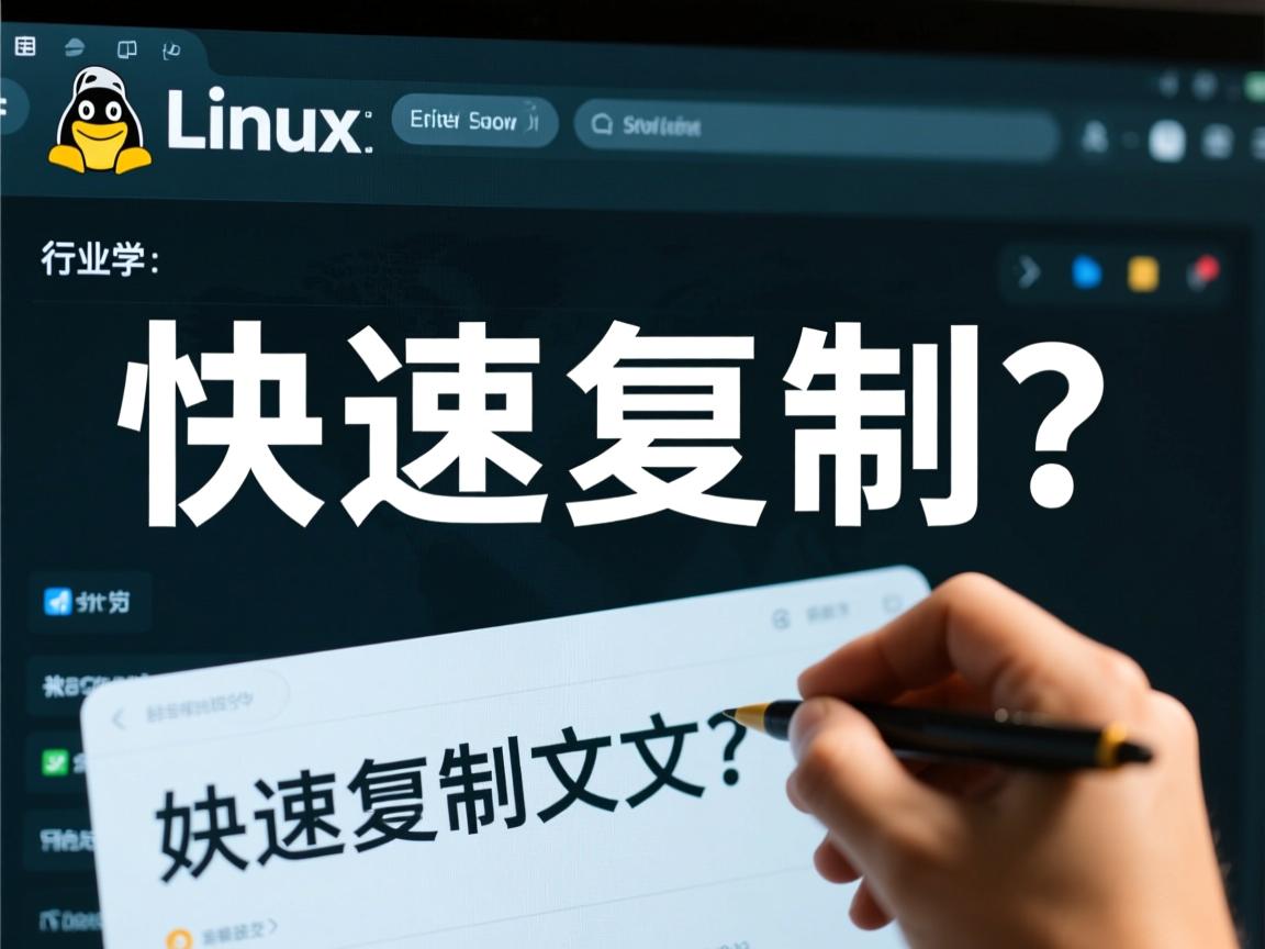 Linux下如何快速复制文本?  第1张 Linux下如何快速复制文本?  第1张