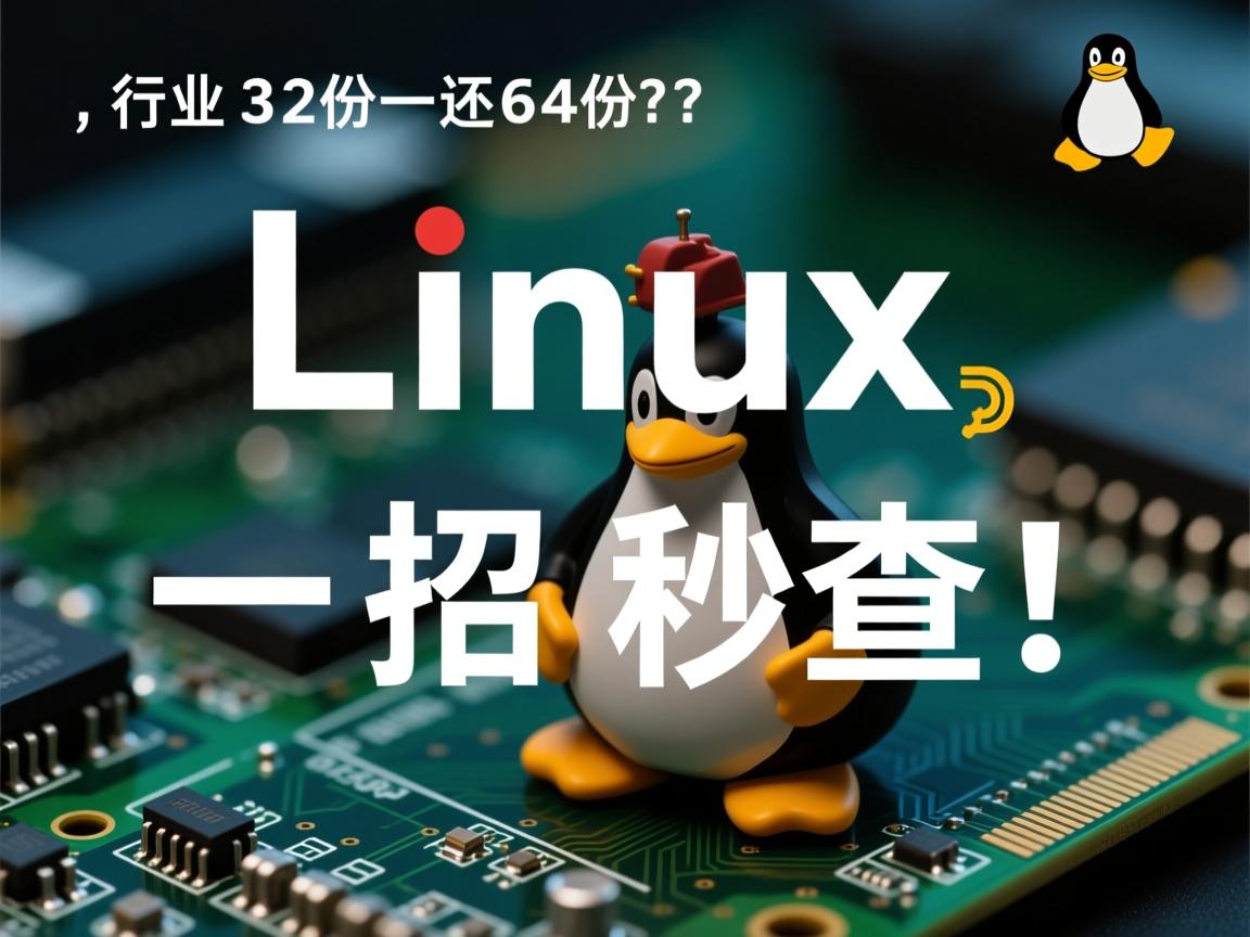 Linux系统是32位还是64位?一招秒查!  第2张 Linux系统是32位还是64位?一招秒查!  第2张