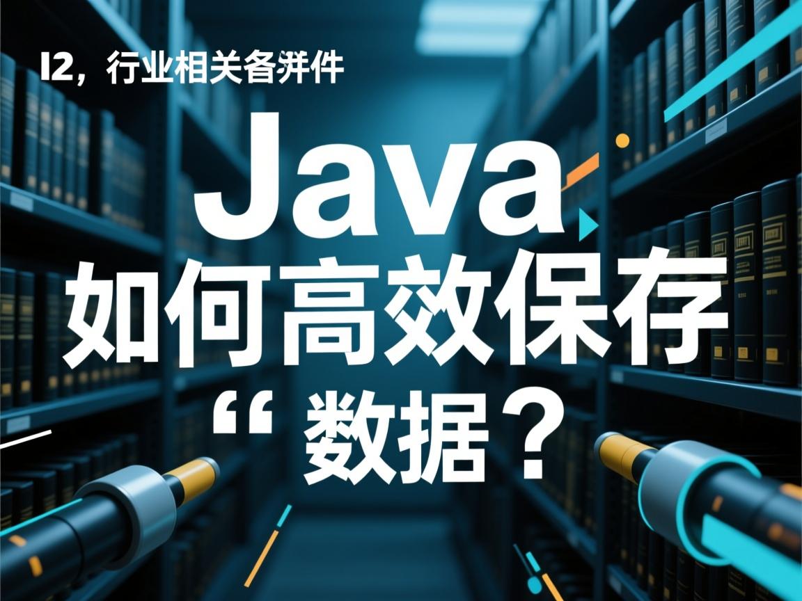 Java如何高效保存数据?  第2张 Java如何高效保存数据?  第2张