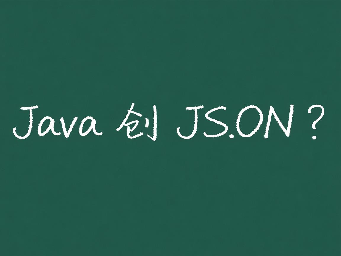 Java中如何创建JSON?  第3张 Java中如何创建JSON?  第3张