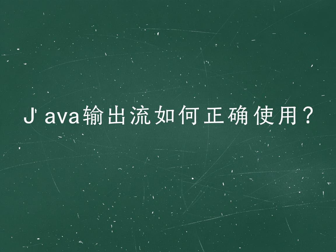 Java输出流如何正确使用?  第2张 Java输出流如何正确使用?  第2张