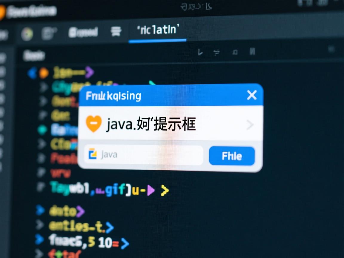 Java如何显示提示框  第3张