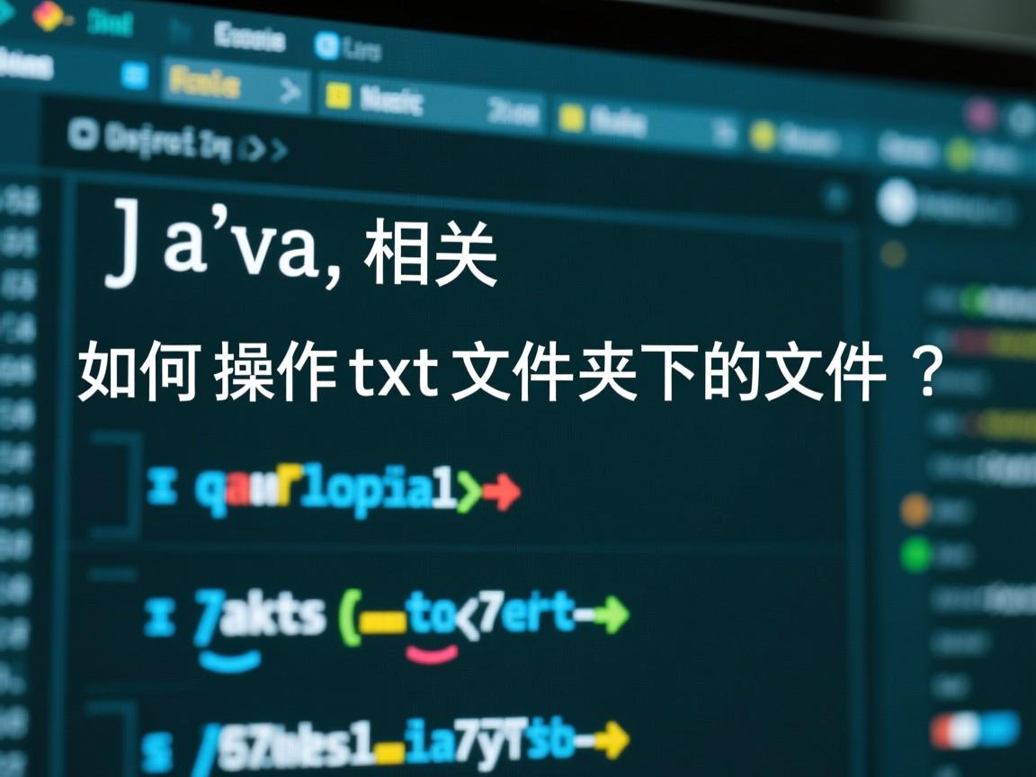 Java如何操作txt文件夹下的文件?  第3张 Java如何操作txt文件夹下的文件?  第3张